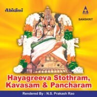 Hayagreeva Stothram Kavasam & Pancharam